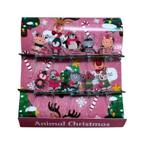 Animal Christmas Ep 1 Acrylic Food Pick