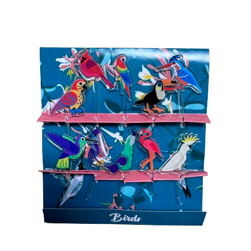 Birds Acrylic Food Pick