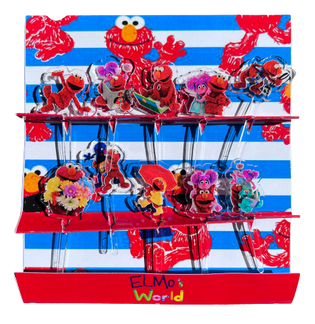 Elmo's World Acrylic Food Picks