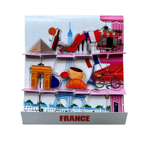 France Acrylic Food Picks