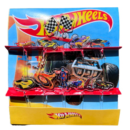 Acrylic top hot wheels