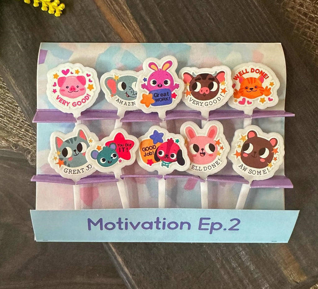 Motivation Ep2 Acrylic Food Picks