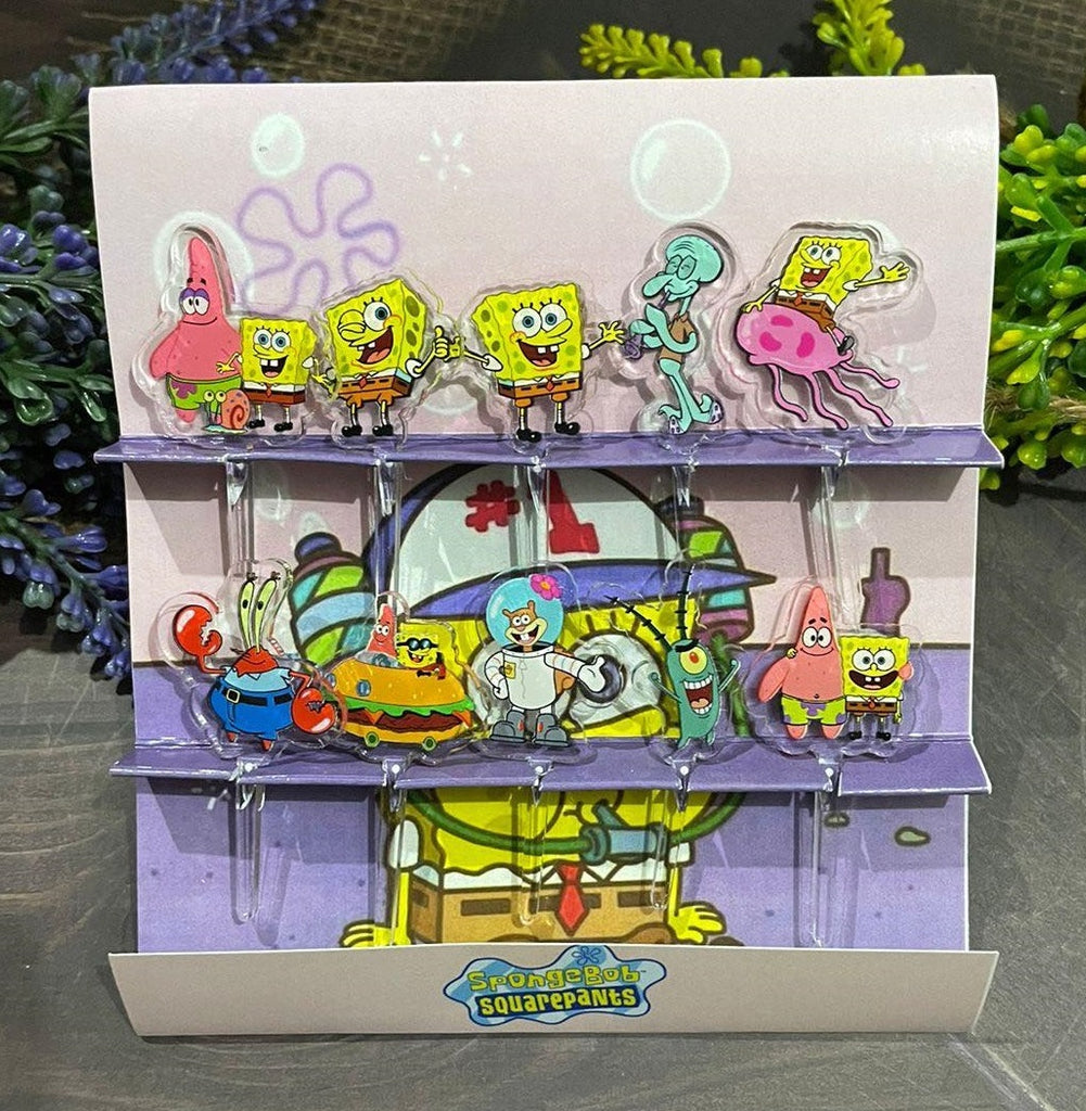 Sponge Bob Acrylic Food Picks