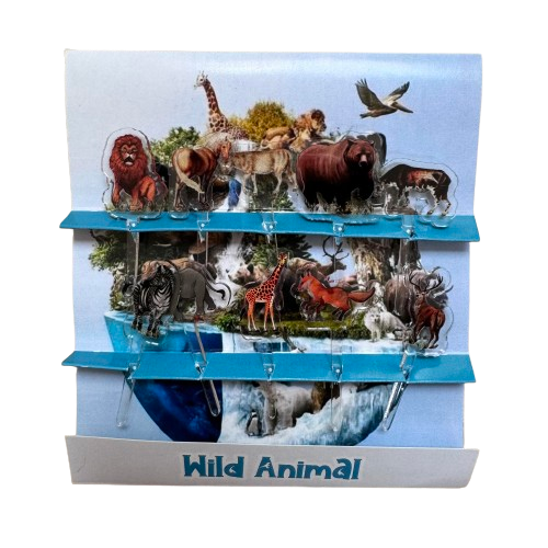 Wild Animals Acrylic Food Picks