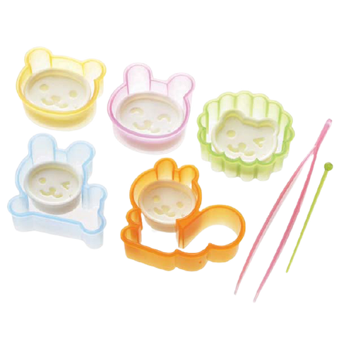 Animal Cuties Food Cutter Set