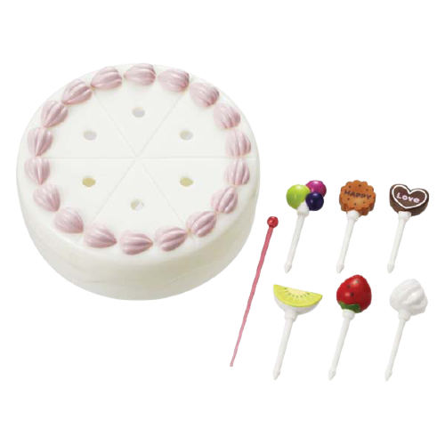 Cake Cutter & Food Pick Set