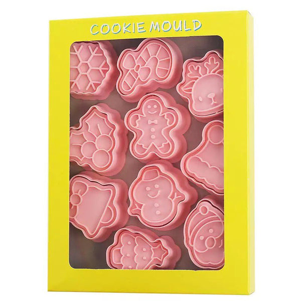 Christmas Cutter & Stamp Set B