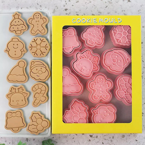 Christmas Cutter & Stamp Set B