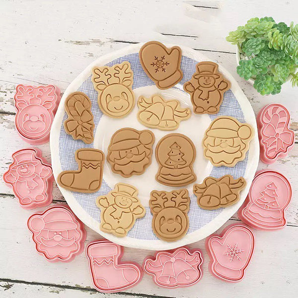 Christmas Cutter & Stamp Set B