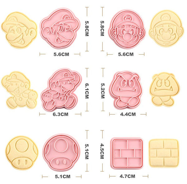 Super Mario Cutter & Stamp Set