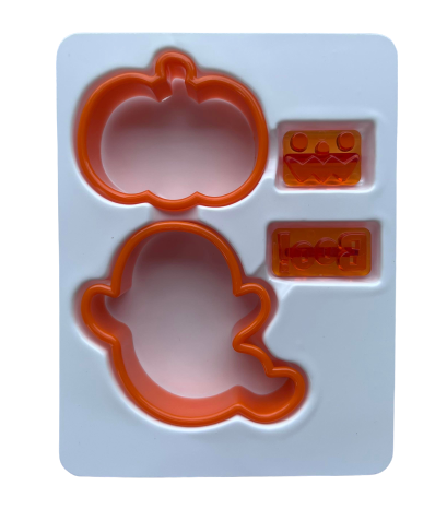 Ghost & Pumpkin Cutter & Stamp Set