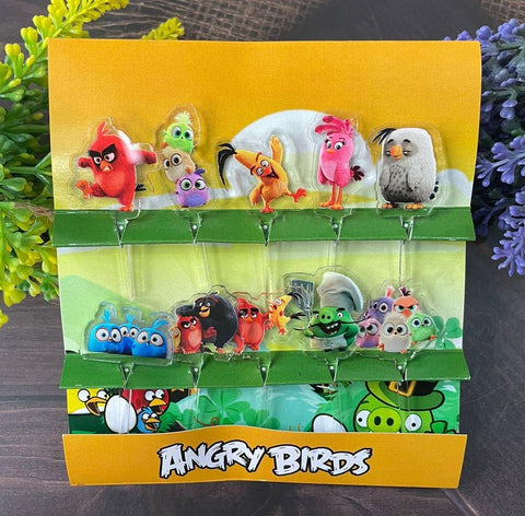 Angry Birds Acrylic Food Picks