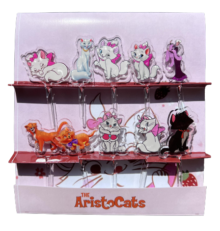 Aristocats Acrylic Food Picks