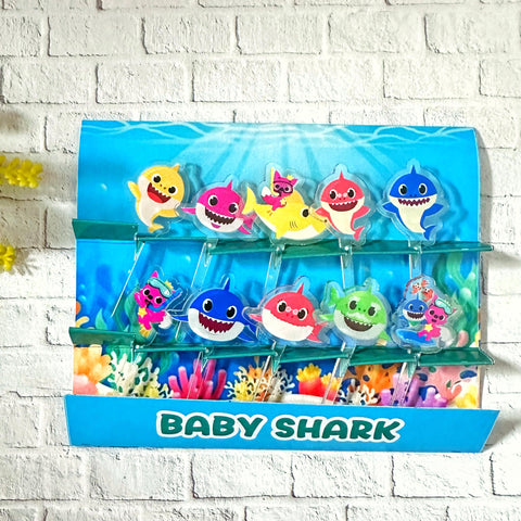 Baby Shark Acrylic Food Picks