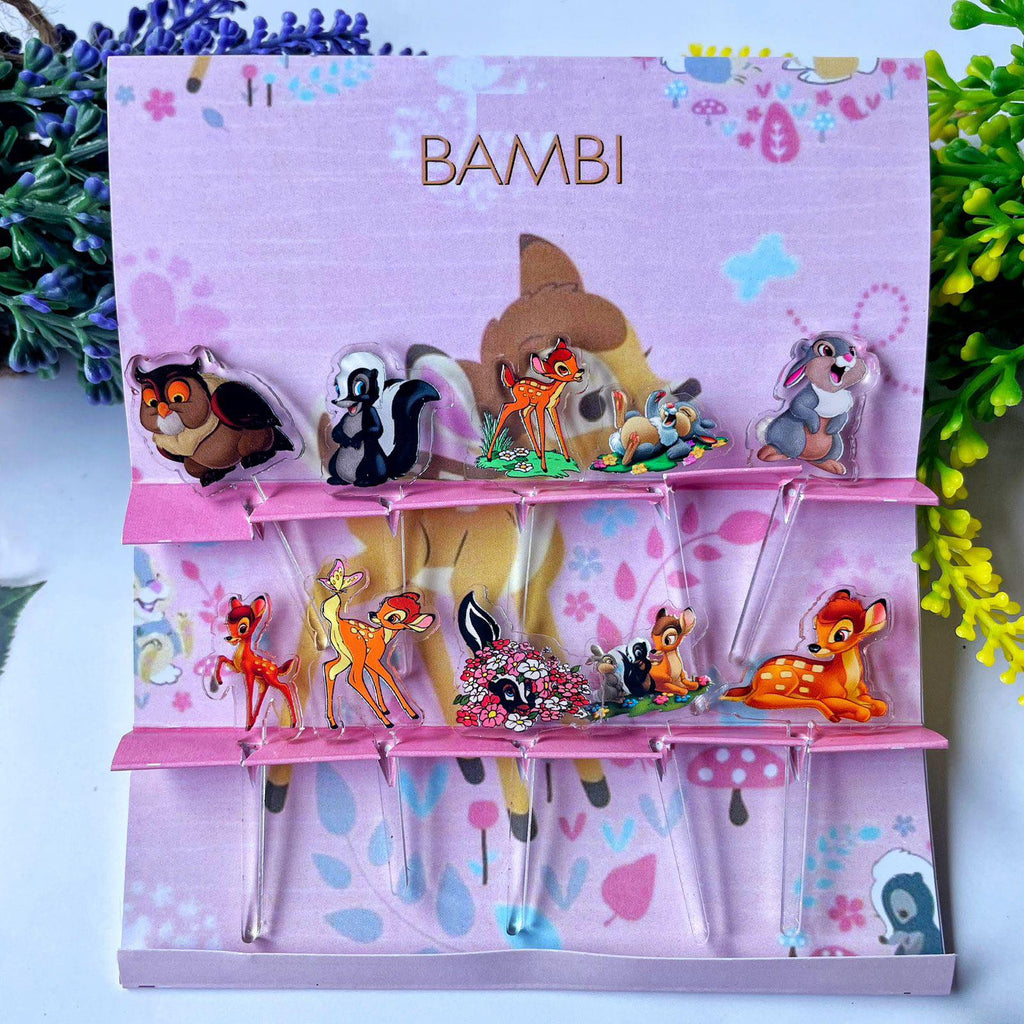 Bambi Acrylic Food Picks