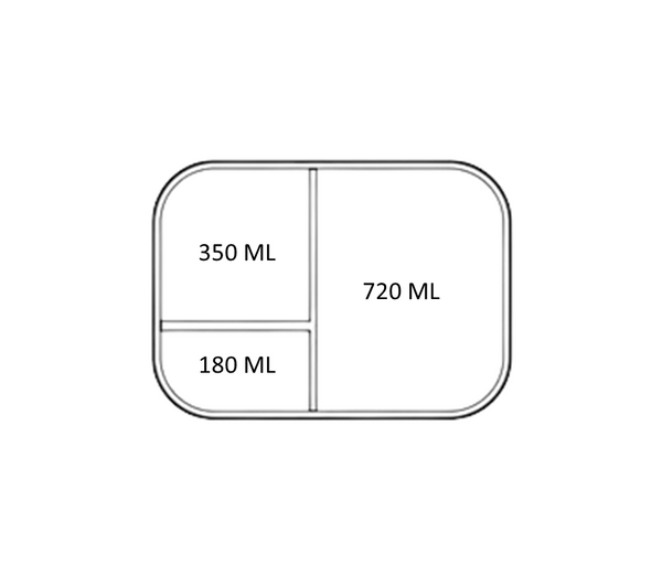 BENTO3 Rectangle - Blue