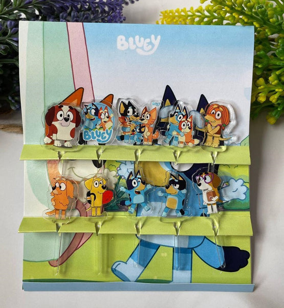 Bluey Acrylic Food Picks