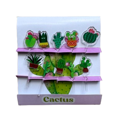Cactus Ep1 Acrylic Food Picks