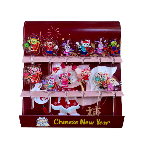 Chinese New Year Acrylic Food Picks