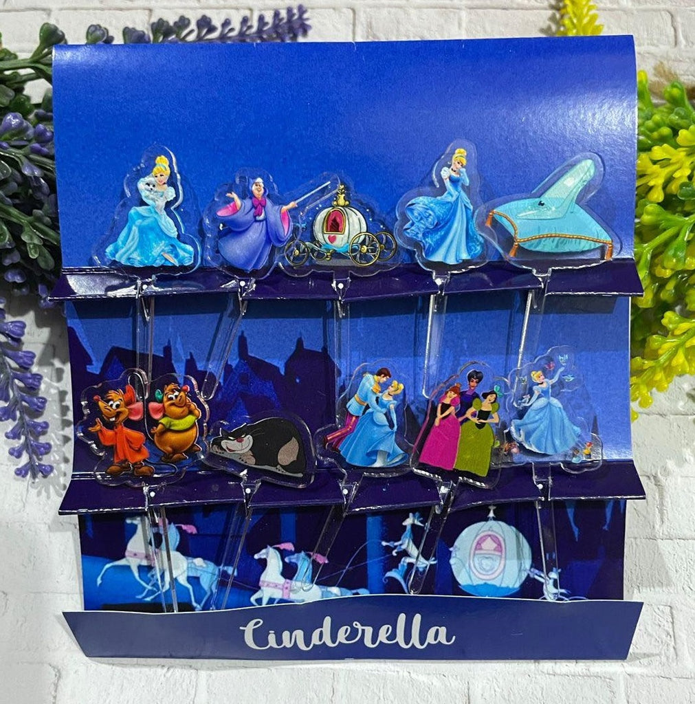 Cinderella Acrylic Food Picks