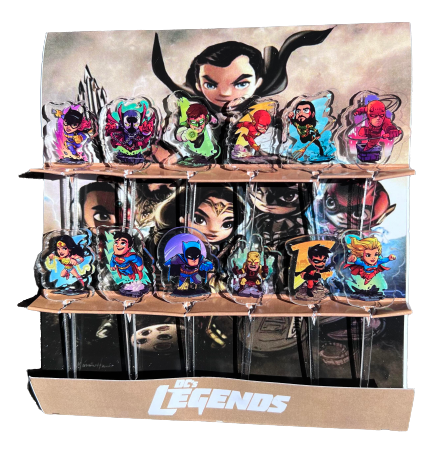 DC Legends Acrylic Food Picks