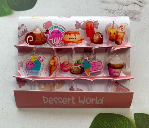 Dessert World Acrylic Food Picks