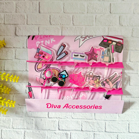 Diva Accessories Acrylic Food Pick