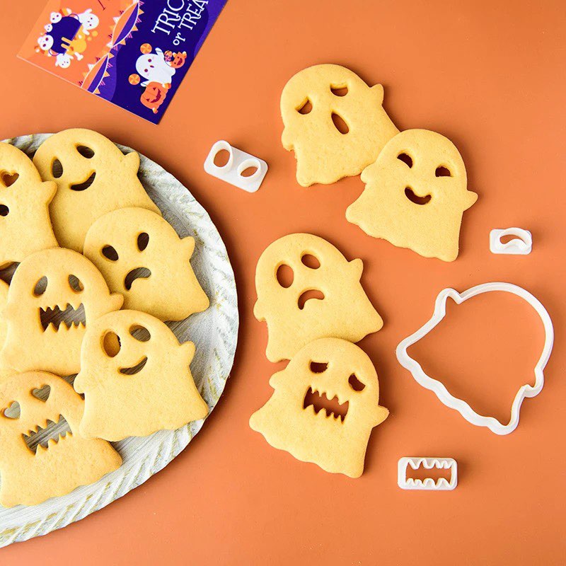 Halloween Ghost Face Cutter & Stamp