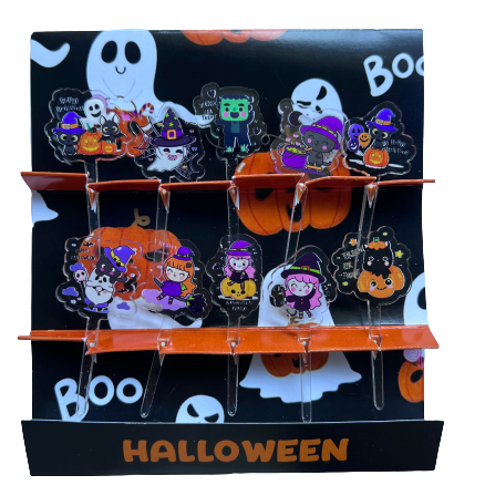 Halloween Ep1 Acrylic Food Picks