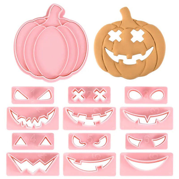 Halloween Pumkpin Face Cutter & Stamp