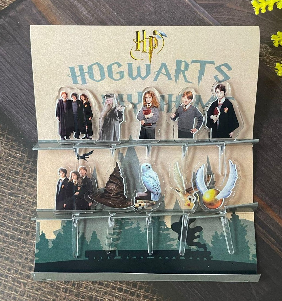Harry Potter Hogwarts Acrylic Food Picks