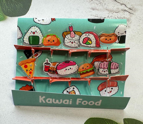 Kawaii Foods Acrylic Food Picks