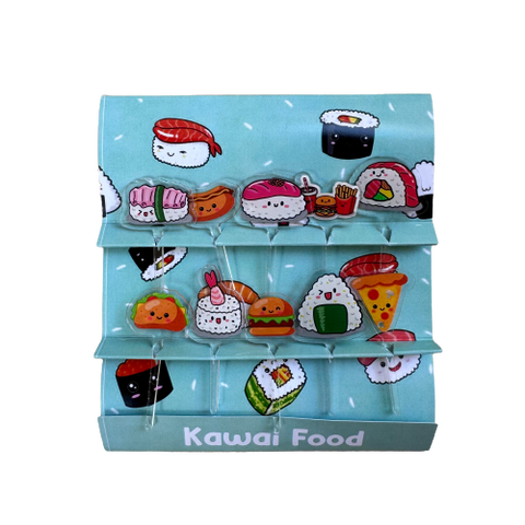 Kawaii Foods Acrylic Food Picks