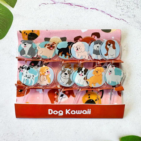 Dogs Kawaii Acrylic Food Pick