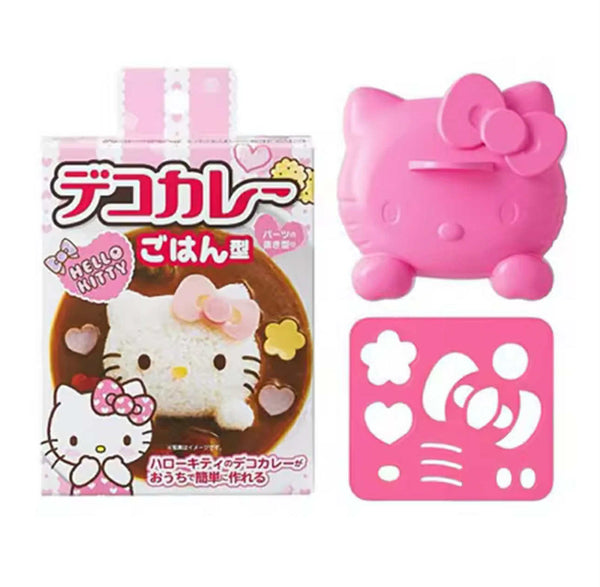 Hello Kitty Rice Mould Set