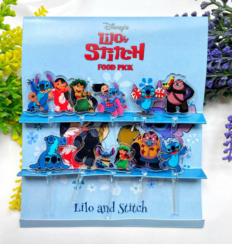 Lilo & Stitch Acrylic Food Picks