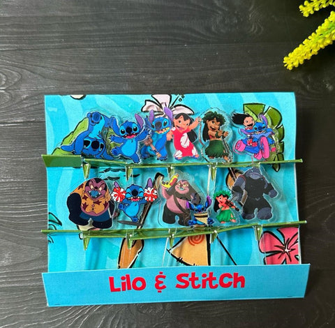 Lilo & Stitch Acrylic Food Picks