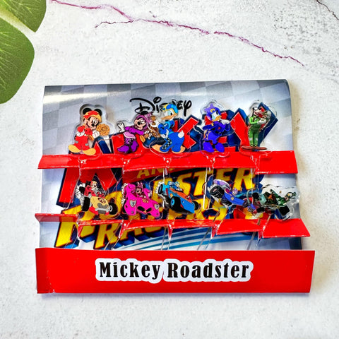 Mickey Mouse Roadster Acrylic Food Picks