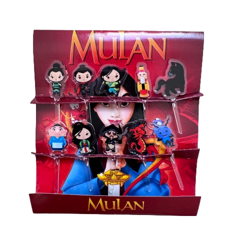 Mulan Acrylic Food Picks