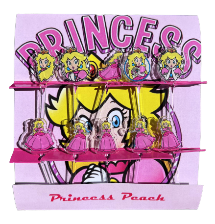 Princess Peach Ep 1 Acrylic Food Picks