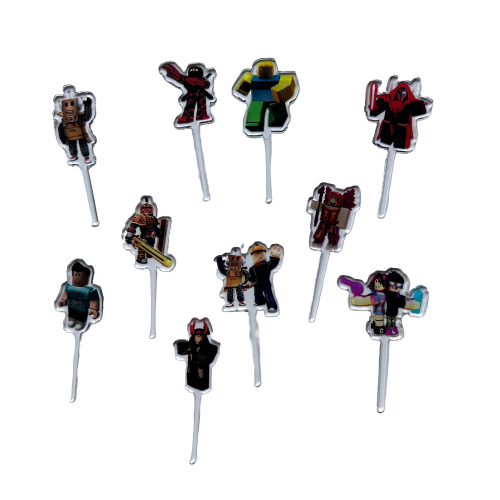 Roblox Acrylic Food Picks