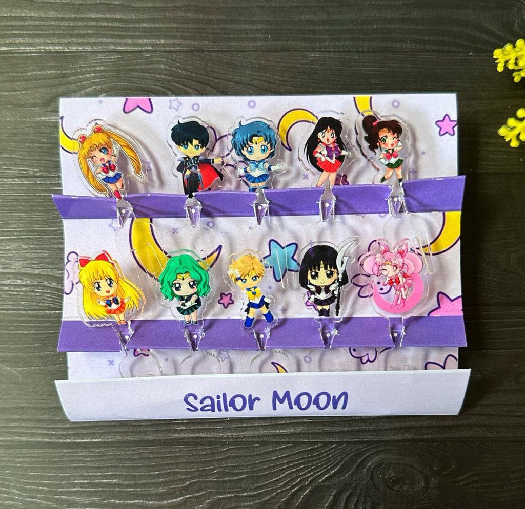 Sailor Moon Acrylic Food Forks