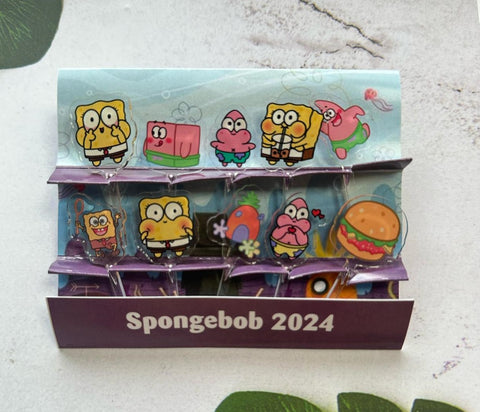 Sponge Bob Ep2 Acrylic Food Picks