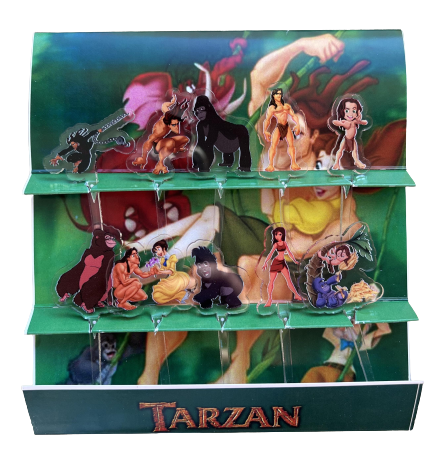 Tarzan Acrylic Food Picks