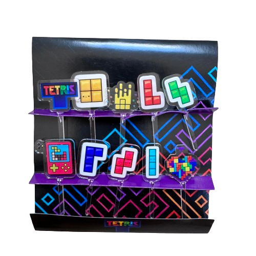 Tetris Acrylic Food Pick