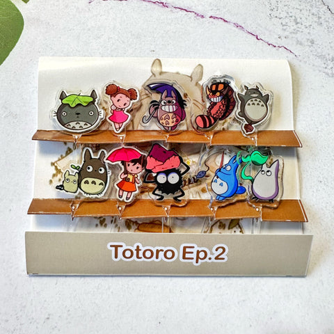 Totoro Ep2 Acrylic Food Picks