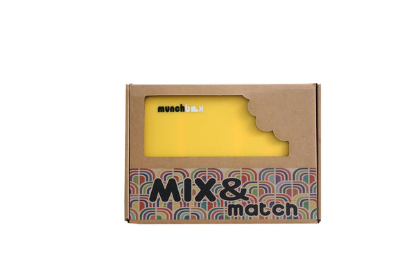 Munchbox Munch box bento bentobox mix and match mixandmatch mix&match yumbox interchangeable Red Lava