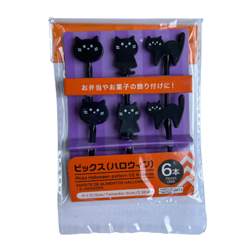Black Cats Food Picks - Set B
