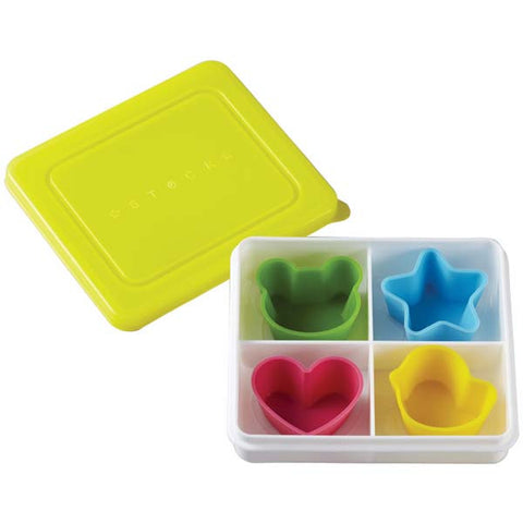 Silicone Cups in Snack Box