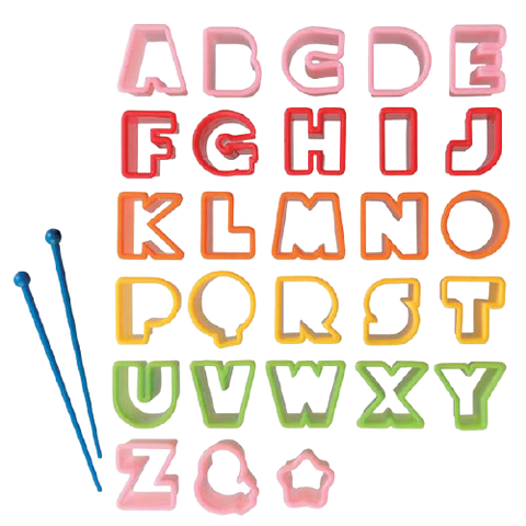 Alphabet Food Cutter Set